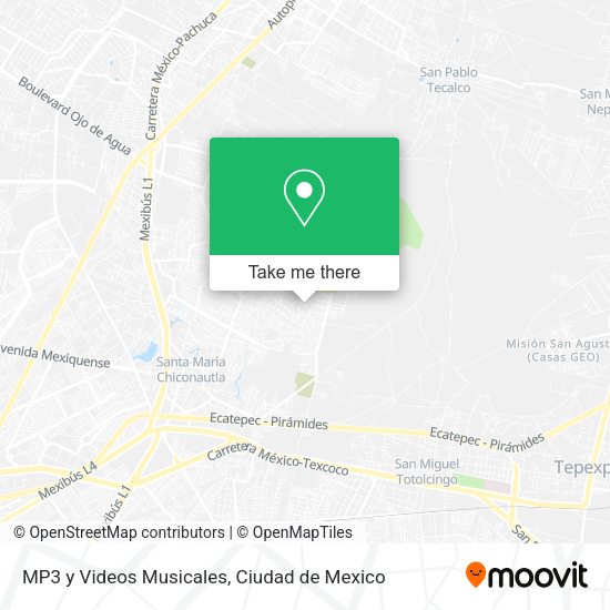 Mapa de MP3 y Videos Musicales