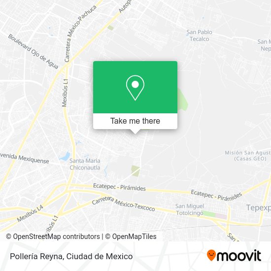 Pollería Reyna map