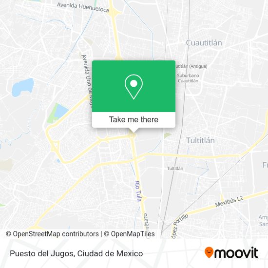 Mapa de Puesto del Jugos