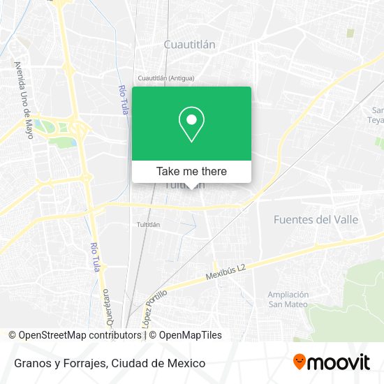 Granos y Forrajes map