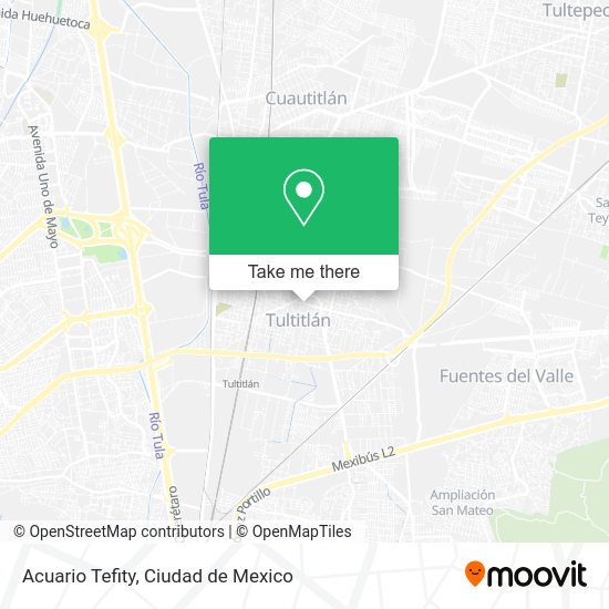 Mapa de Acuario Tefity
