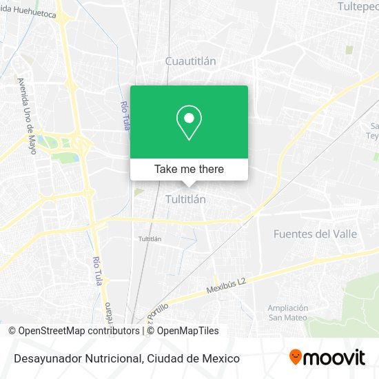 Desayunador Nutricional map