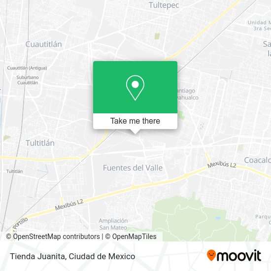 Tienda Juanita map