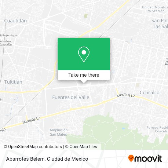 Mapa de Abarrotes Belem