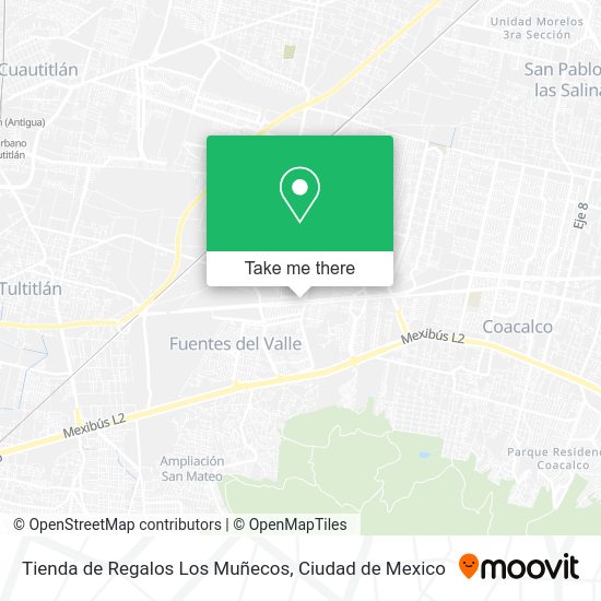 Tienda de Regalos Los Muñecos map