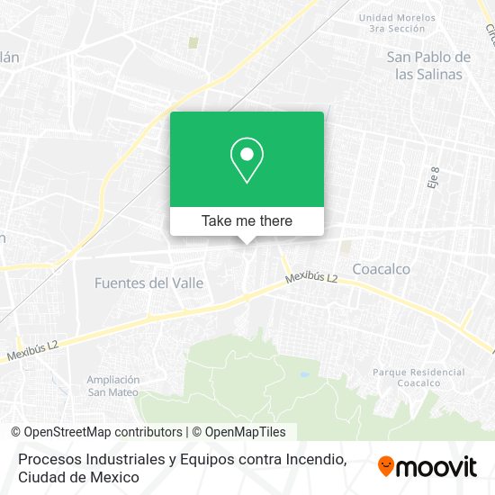 Procesos Industriales y Equipos contra Incendio map