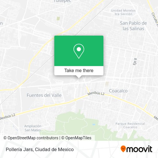 Mapa de Pollería Jars