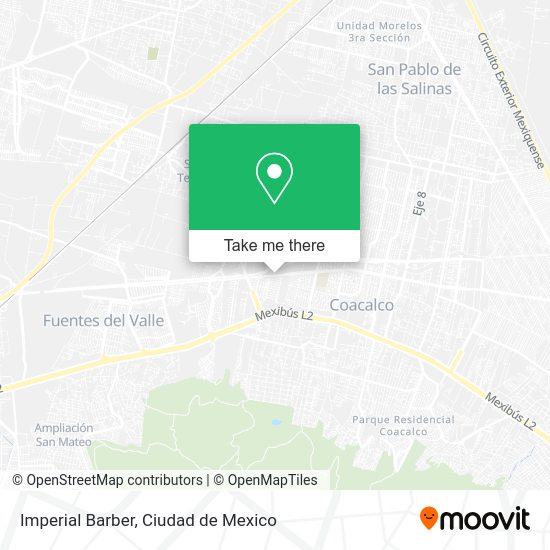 Mapa de Imperial Barber