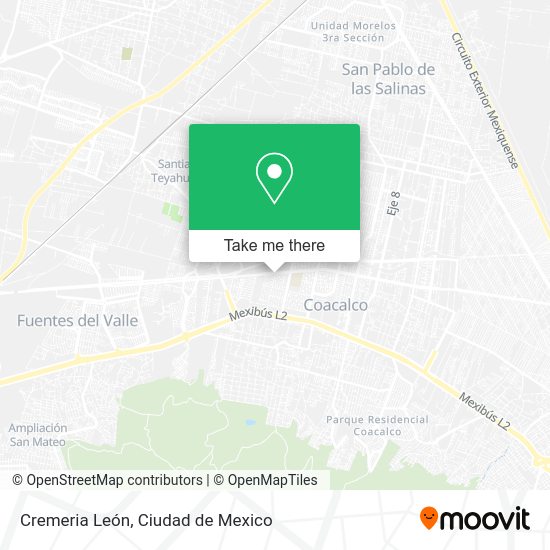 Cremeria León map