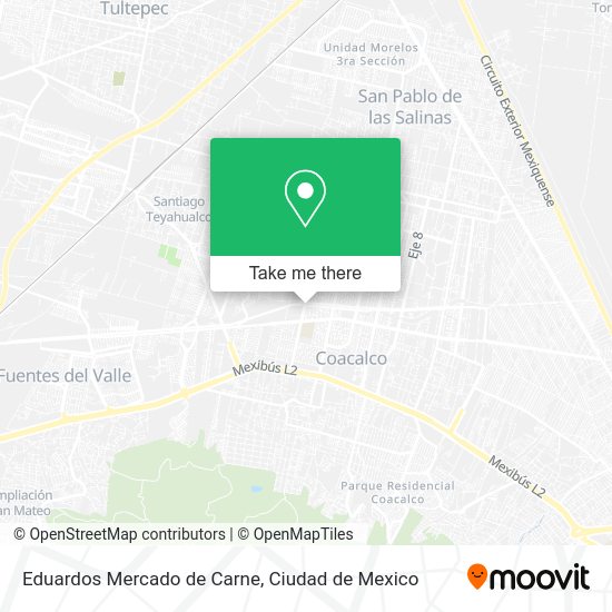 Eduardos Mercado de Carne map
