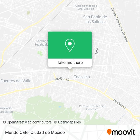 Mundo Café map