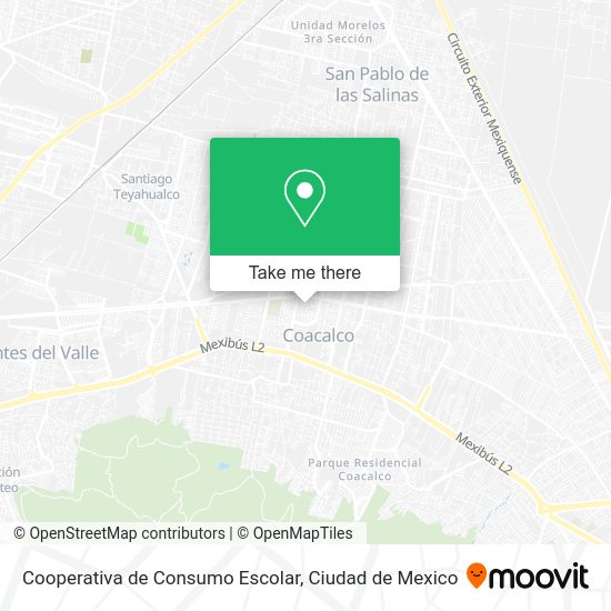 Cooperativa de Consumo Escolar map