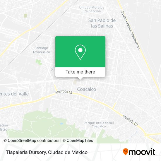Tlapaleria Dursory map