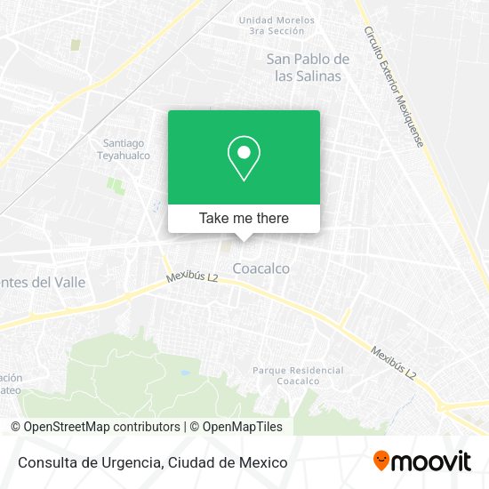 Consulta de Urgencia map