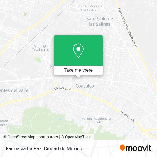 Farmacia La Paz map