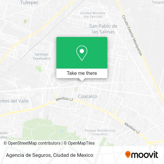 Agencia de Seguros map