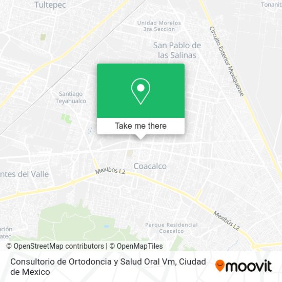 Consultorio de Ortodoncia y Salud Oral Vm map