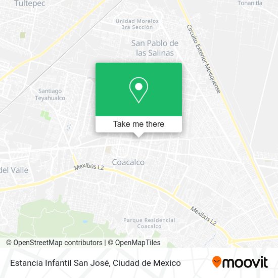 Estancia Infantil San José map