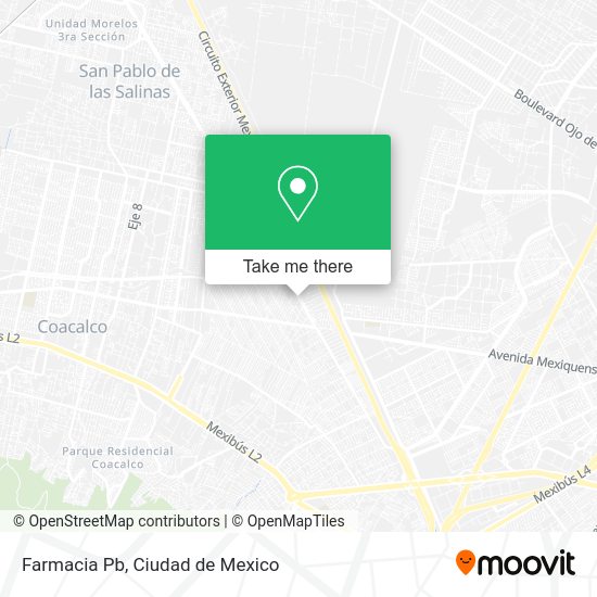 Mapa de Farmacia Pb