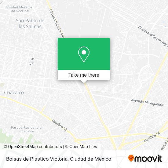 Bolsas de Plástico Victoria map
