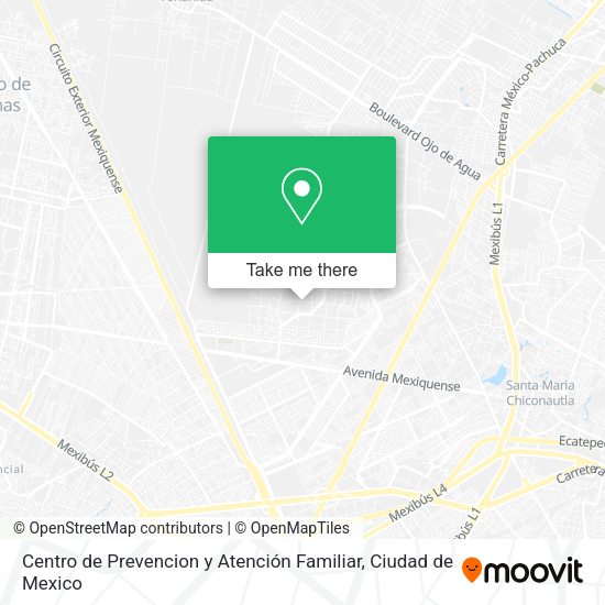 Centro de Prevencion y Atención Familiar map