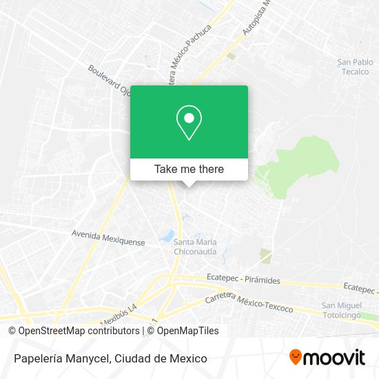 Mapa de Papelería Manycel