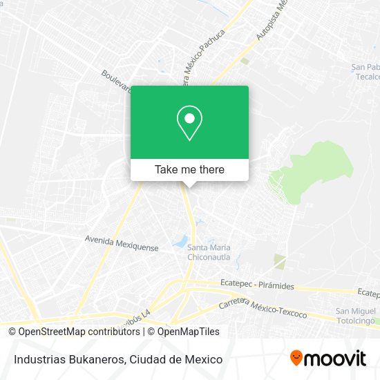 Mapa de Industrias Bukaneros