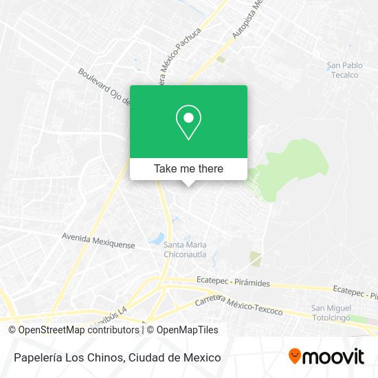 Papelería Los Chinos map