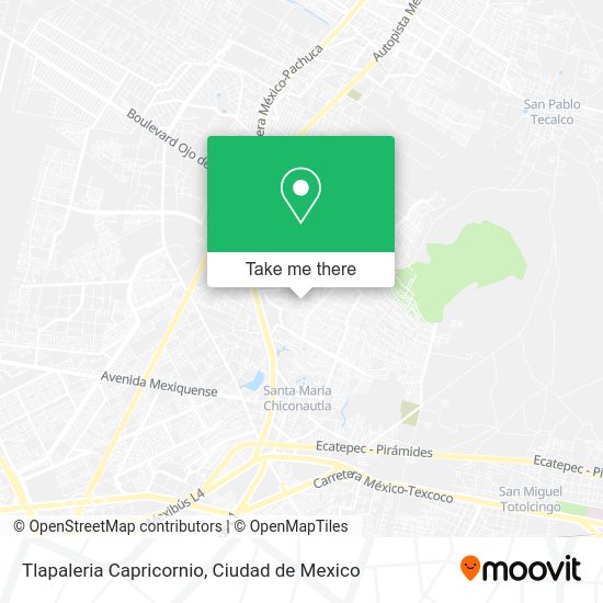 Tlapaleria Capricornio map