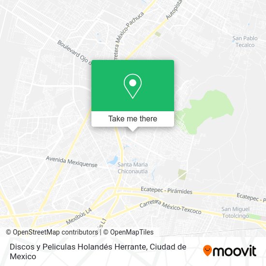 Discos y Peliculas Holandés Herrante map