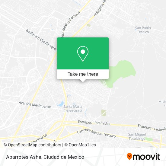Abarrotes Ashe map