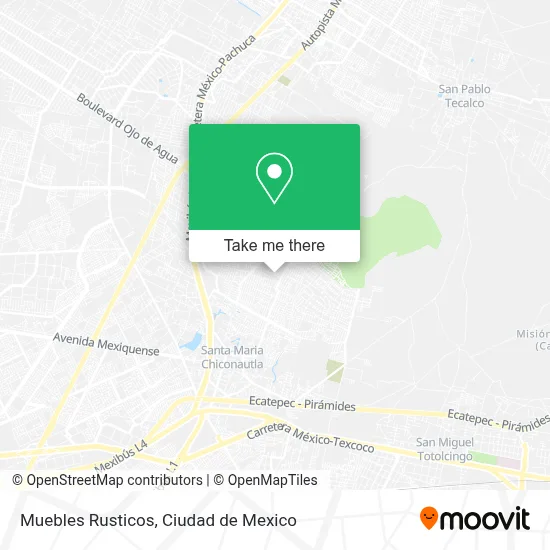 Muebles Rusticos map