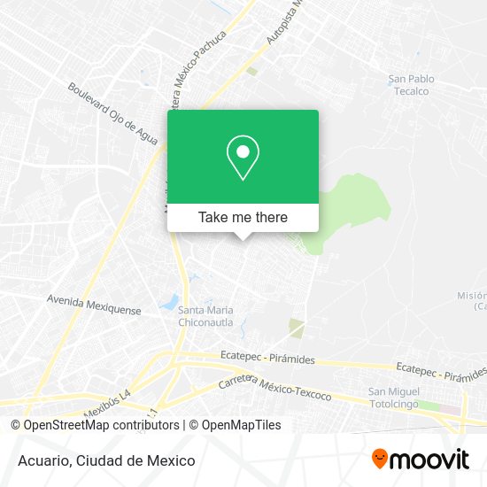 Mapa de Acuario