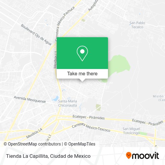 Tienda La Capillita map