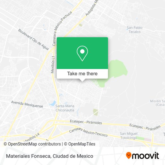 Materiales Fonseca map