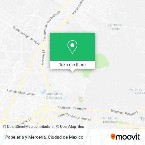 Papeleria y Mercería map