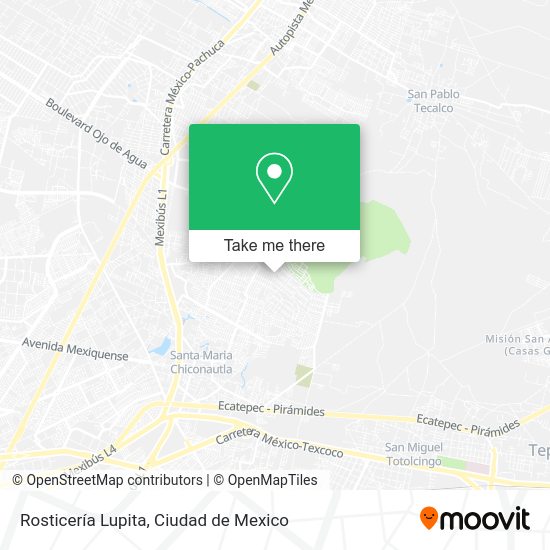 Mapa de Rosticería Lupita
