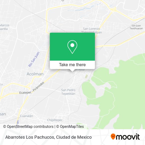 Mapa de Abarrotes Los Pachucos