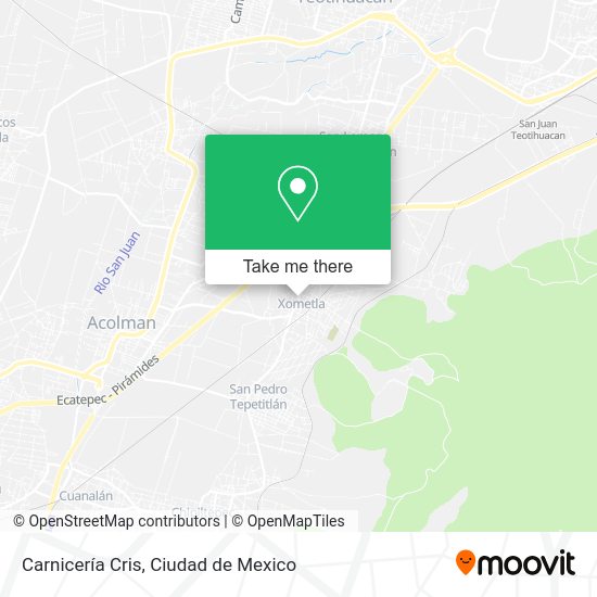 Carnicería Cris map