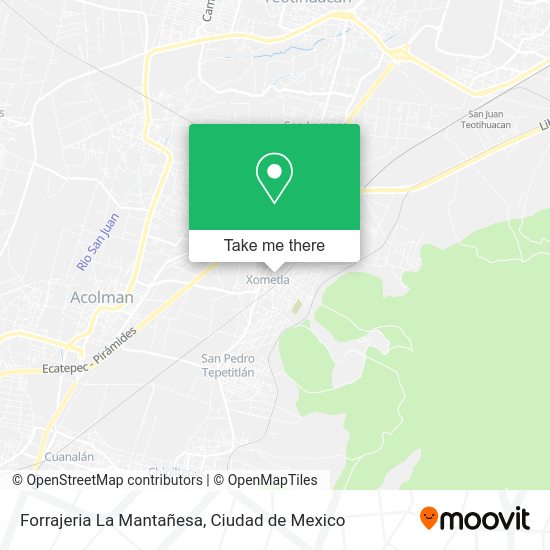 Forrajeria La Mantañesa map