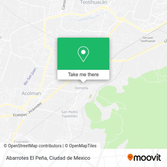 Abarrotes El Peña map