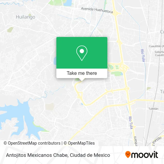 Antojitos Mexicanos Chabe map