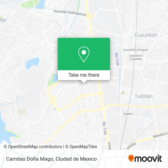 Carnitas Doña Mago map