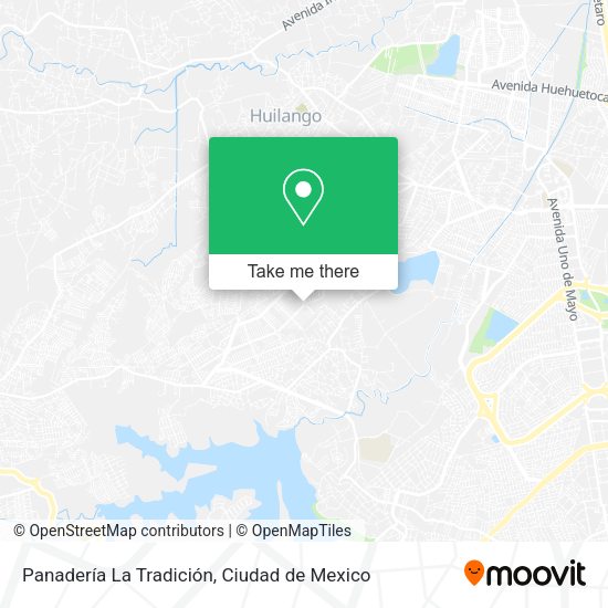 Panadería La Tradición map