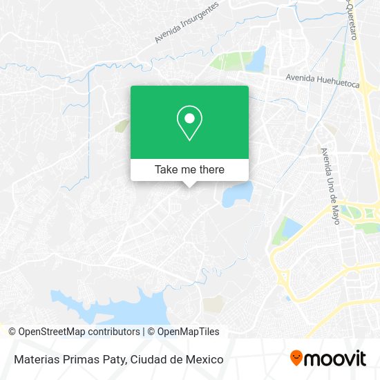 Mapa de Materias Primas Paty
