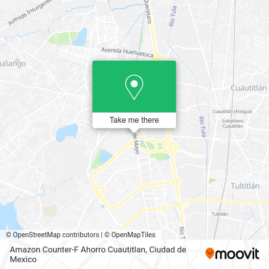 Amazon Counter-F Ahorro Cuautitlan map