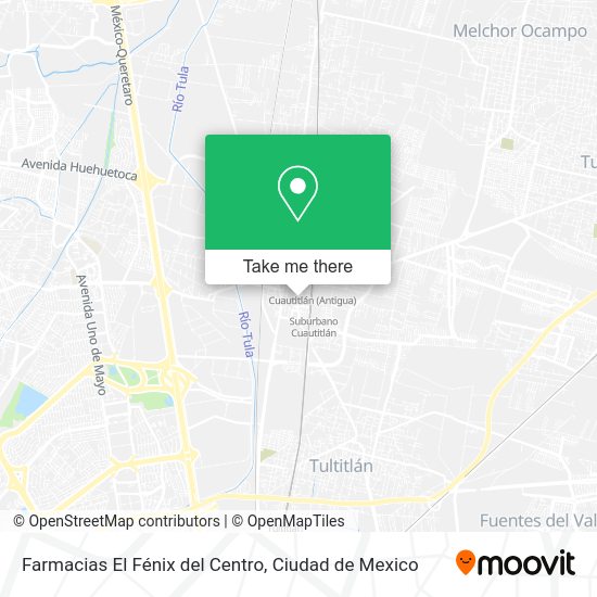 Farmacias El Fénix del Centro map