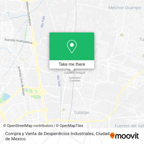 Compra y Venta de Desperdicios Industriales map