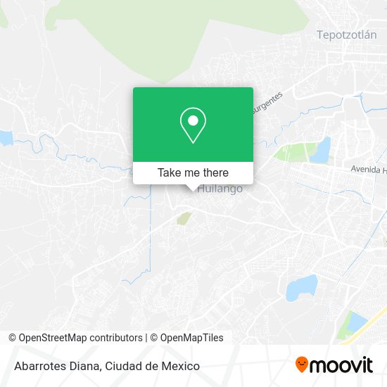 Mapa de Abarrotes Diana