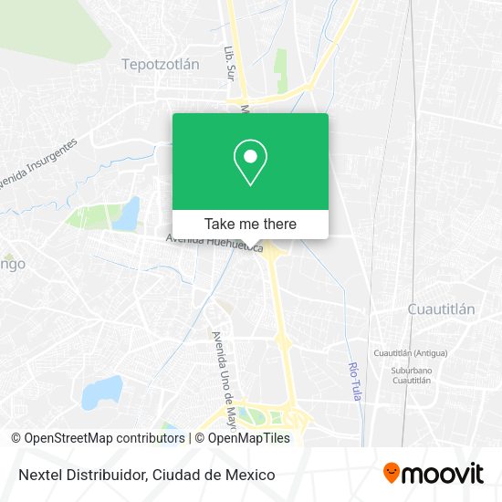 Nextel Distribuidor map